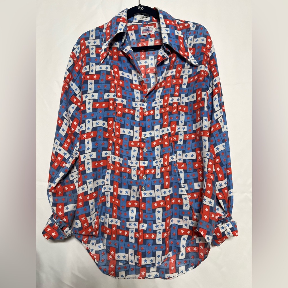 Vintage 70s Riverboat by Moss button-down Women’s